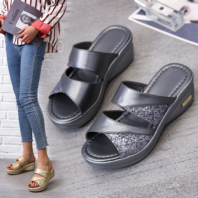Plus Size Women's Wedges Slippers Slides Sandals Shoes for Women Woman 2022 Sandalias Zapatillas Zapatos Mujer Chaussure Femme
Plus Size Women's Wedges Slippers Slides Sandals Shoes for Women Woman 2022 Sandalias Zapatillas Zapatos Mujer Chaussure Femme