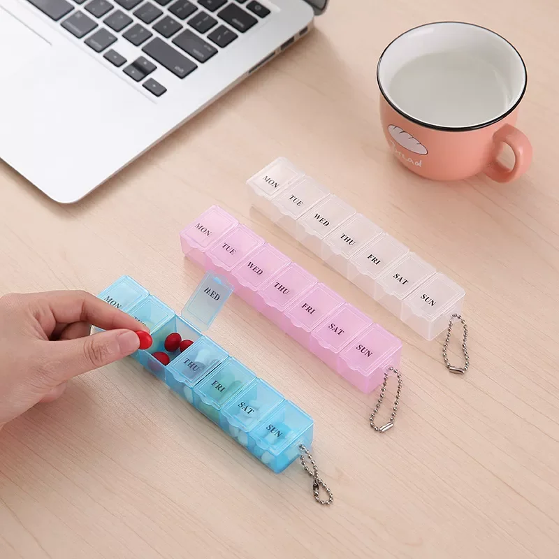 7 Days Weekly Pills Box Tablet Holder Storage Case Medicine Drug Container Mini 7 Cells Pill Box Tablet Storage Box
7 Days Weekly Pills Box Tablet Holder Storage Case Medicine Drug Container Mini 7 Cells Pill Box Tablet Storage Box
