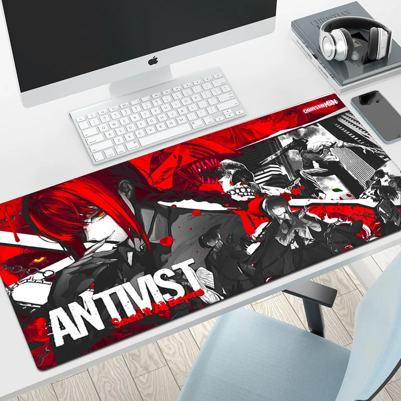 Chainsaw Man Mousepad Gaming Accessories Anime Desk Mat Laptop Genshin Tiger Mouse Pad Large Mouse Mat XXL Gabinete Gamer Makima
Chainsaw Man Mousepad Gaming Accessories Anime Desk Mat Laptop Genshin Tiger Mouse Pad Large Mouse Mat XXL Gabinete Gamer Makima