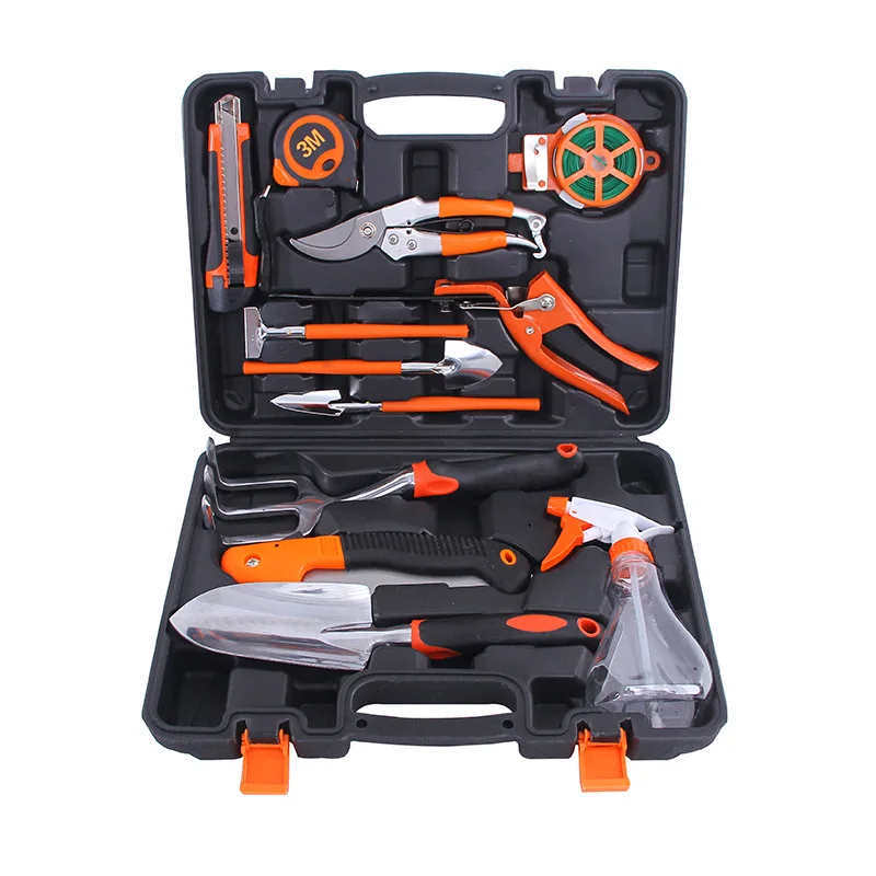 12PCS/set Portable Bonsai tools Steel Shovel Pruner Rake Spade Trowel Grass cutter Pick Emergency Outdoor Garden planting Tool
12PCS/set Portable Bonsai tools Steel Shovel Pruner Rake Spade Trowel Grass cutter Pick Emergency Outdoor Garden planting Tool
