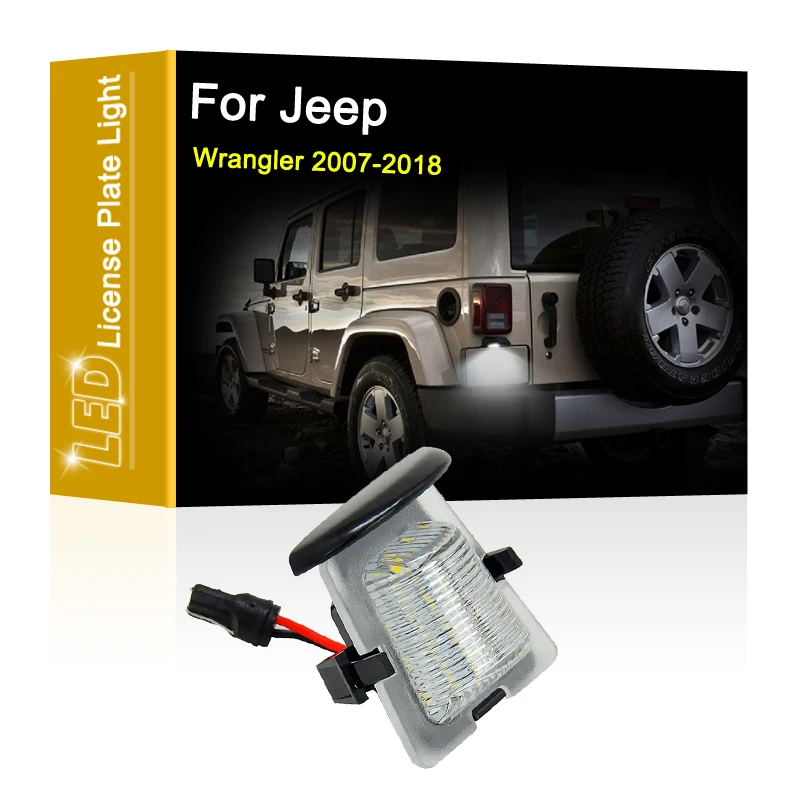 12V LED Number Plate Lamp For Jeep Wrangler 2007 2008 2009 2010 2011 2012 13 14 15 16 17 2018 White License Plate Light Assembly
12V LED Number Plate Lamp For Jeep Wrangler 2007 2008 2009 2010 2011 2012 13 14 15 16 17 2018 White License Plate Light Assembly