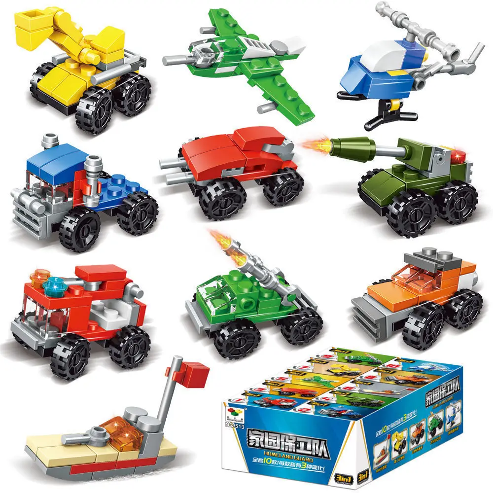 City Transformation Deformation Car Robot Ambulance Military Fire Truck Plane SWAT Police Army Tank Train Set Building Block Toy
City Transformation Deformation Car Robot Ambulance Military Fire Truck Plane SWAT Police Army Tank Train Set Building Block Toy