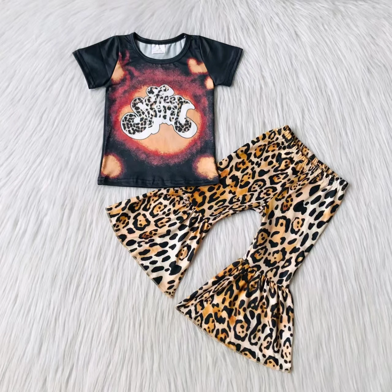 spring fall baby girl clothing set baby clothes kids outfit short sleeve top and leopard bell bottom pant kids 2 pcs outfit
spring fall baby girl clothing set baby clothes kids outfit short sleeve top and leopard bell bottom pant kids 2 pcs outfit