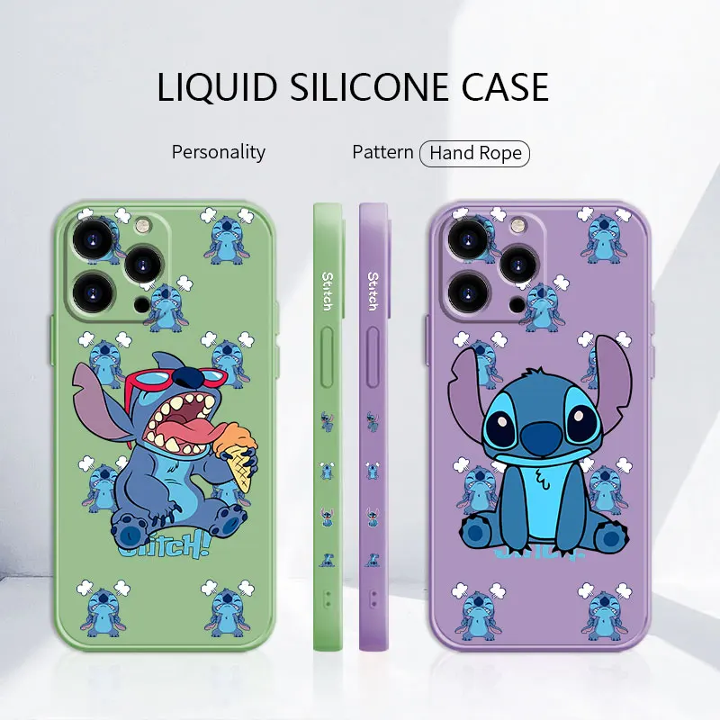 Stitch Sun Glasses Candy Color Liquid Silicone Case For iPhone 13 12 11 Pro Max Mini X XR XS Max 7 8 6 6s Plus SE Cover Capa
Stitch Sun Glasses Candy Color Liquid Silicone Case For iPhone 13 12 11 Pro Max Mini X XR XS Max 7 8 6 6s Plus SE Cover Capa
