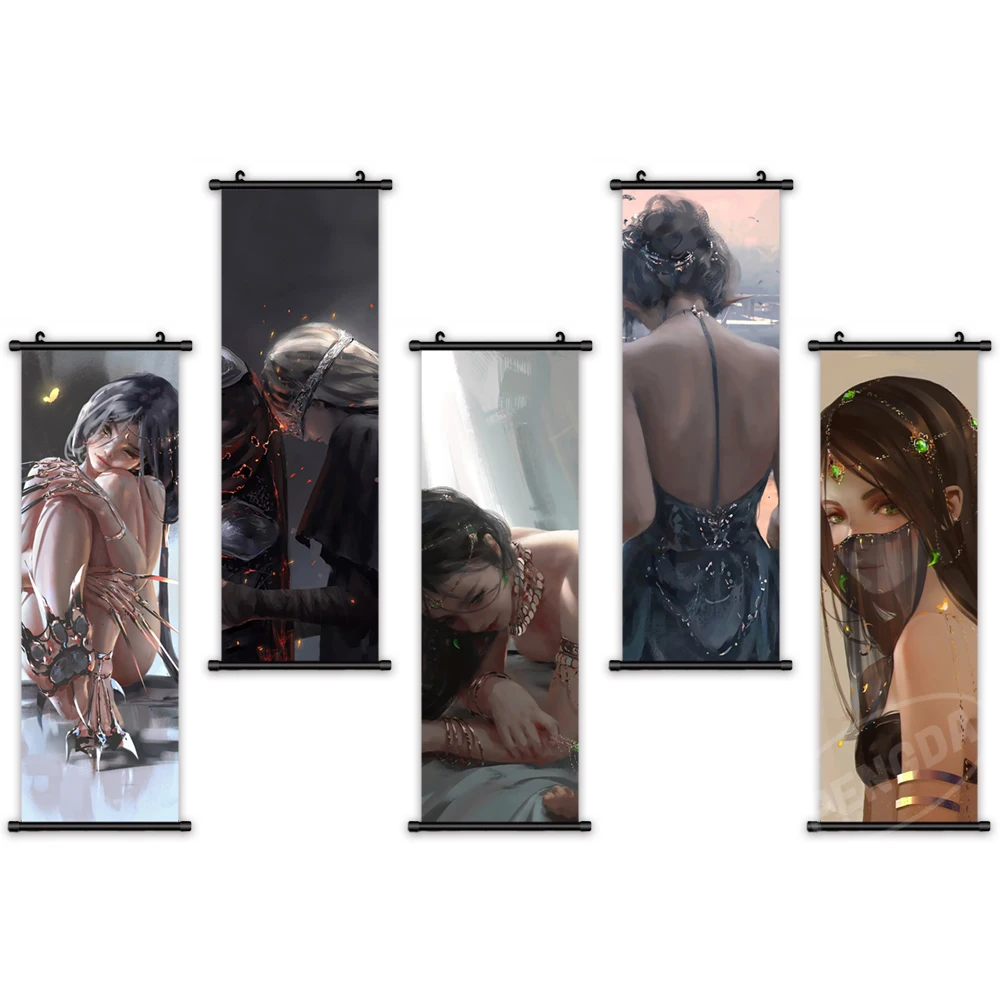 Wall Art Ghost Blade Canvas Magic Pictures Modern Character Painting Print Haiqinyan Poster Plastic Hanging Scrolls Home Decor
Wall Art Ghost Blade Canvas Magic Pictures Modern Character Painting Print Haiqinyan Poster Plastic Hanging Scrolls Home Decor