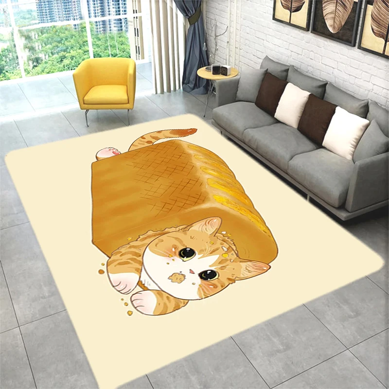 Kawaii Cat Carpet in the Living Room Mats Kitchen Mat Bathroom Rug Balcony Entrance Doormat Floor Carpets Bath Home Door Foot
Kawaii Cat Carpet in the Living Room Mats Kitchen Mat Bathroom Rug Balcony Entrance Doormat Floor Carpets Bath Home Door Foot