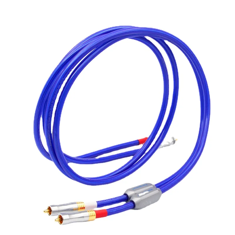 7N OCC Silver-plated Male Rca Cable Hifi 4 Core 15AWG Amplifier Signal Audio Cable Pair
7N OCC Silver-plated Male Rca Cable Hifi 4 Core 15AWG Amplifier Signal Audio Cable Pair