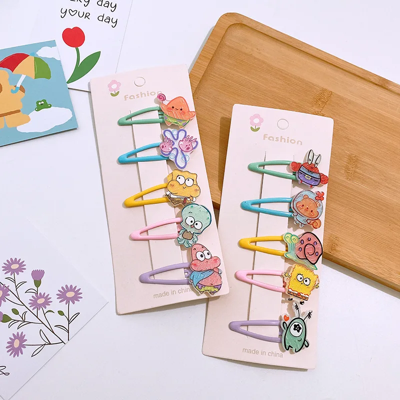 Заколки для волос Губка Боб аксессуары Kawaii аниме мультфильм Патрик звезда акриловые заколки для волос для девочек заколки для волос детский подарок на день рождения 
Заколки для волос Губка Боб аксессуары Kawaii аниме мультфильм Патрик звезда акриловые заколки для волос для девочек заколки для волос детский подарок на день рождения