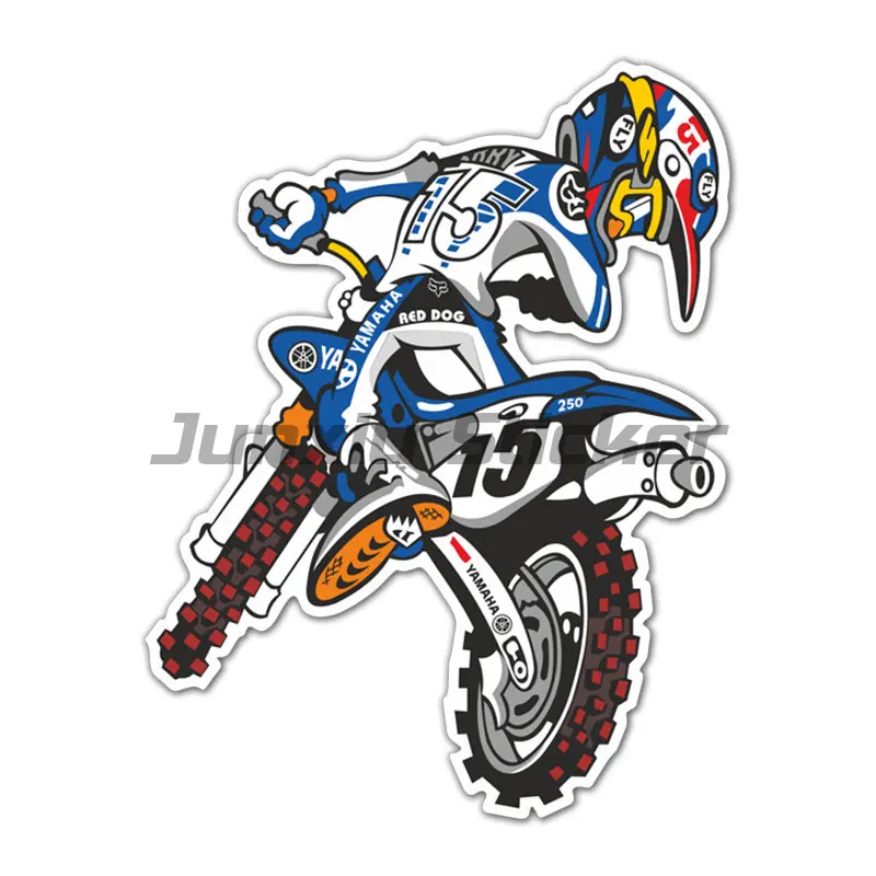 Наклейка для автомобиля для мотокросса, автодекоры на бампере, заднее окно, мотоциклетный шлем для ноутбука, водостойкая и солнцезащитная виниловая наклейка
Наклейка для автомобиля для мотокросса, автодекоры на бампере, заднее окно, мотоциклетный шлем для ноутбука, водостойкая и солнцезащитная виниловая наклейка
