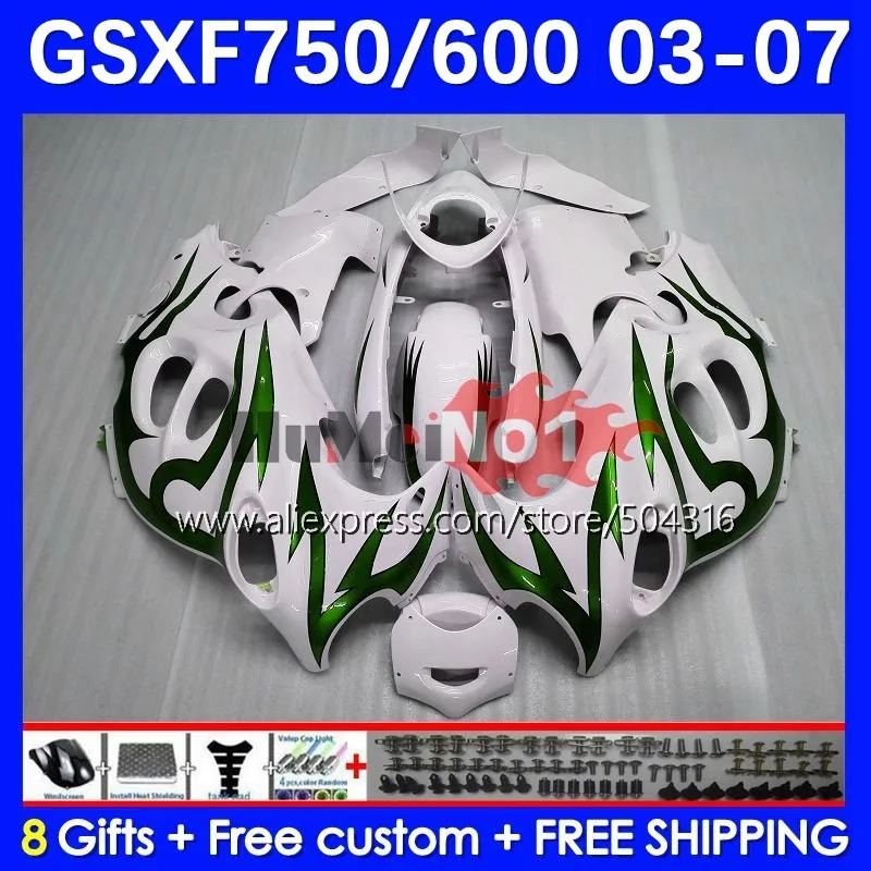 Body For KATANA GSXF 600 750 C GSXF600 13No.118 green blk GSX600F GSXF750 03 05 06 07 GSX750F 2003 2004 2005 2006 2007 Fairing
Body For KATANA GSXF 600 750 C GSXF600 13No.118 green blk GSX600F GSXF750 03 05 06 07 GSX750F 2003 2004 2005 2006 2007 Fairing