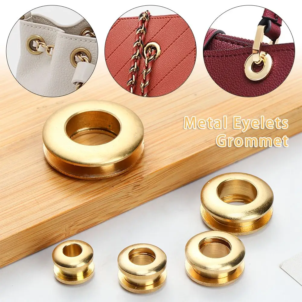 Solid Brass Screw Back Eyelets With Washer Grommets Leather Craft Accessory for Bag Garment Shoe Clothes Jeans DIY Decoration 
Solid Brass Screw Back Eyelets With Washer Grommets Leather Craft Accessory for Bag Garment Shoe Clothes Jeans DIY Decoration