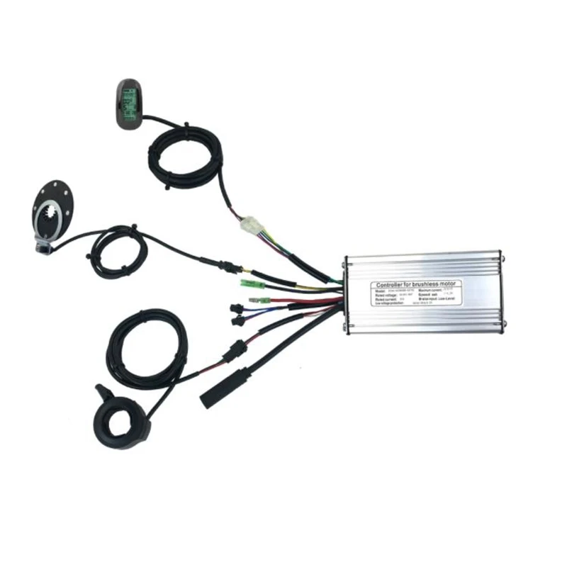 36V/48V 500W 22A, Brushless DC Ebike Controller+KT-LCD6 Display+Finger Dial + Sensor One Set, For 500W Ebike Kit
36V/48V 500W 22A, Brushless DC Ebike Controller+KT-LCD6 Display+Finger Dial + Sensor One Set, For 500W Ebike Kit