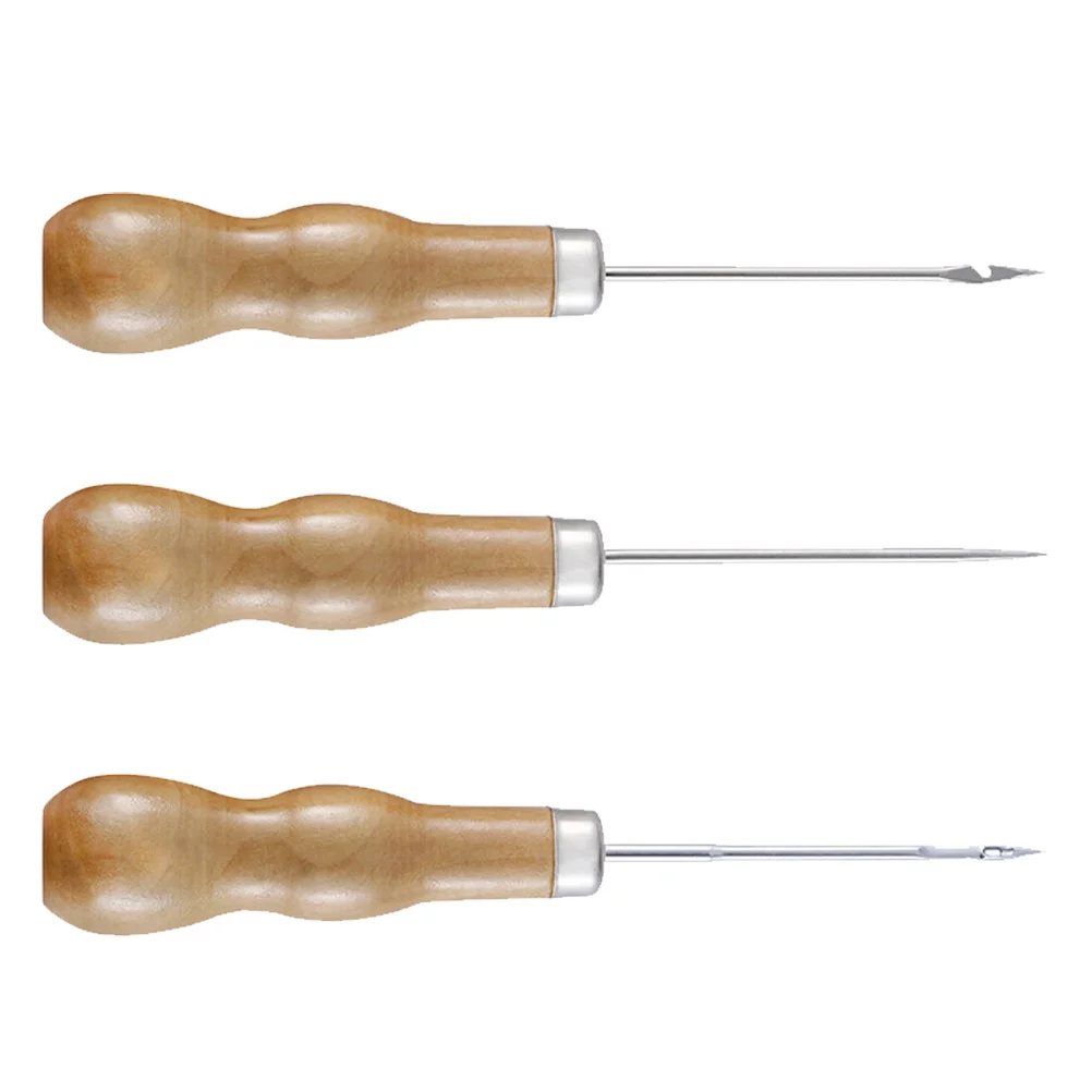 3Pcs Awls DIY Sewing Awls Perforating Awls Professional Shoes Repair Awls for Home Shop Shoes 
3Pcs Awls DIY Sewing Awls Perforating Awls Professional Shoes Repair Awls for Home Shop Shoes