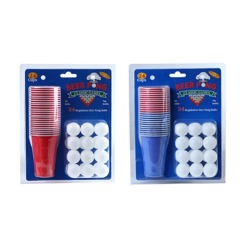 Drinking Game Set Bar Game Toy for w/ 24 Reusable Cups 24 Pingpong Balls for Bars Men Women Desktop Board Game
Drinking Game Set Bar Game Toy for w/ 24 Reusable Cups 24 Pingpong Balls for Bars Men Women Desktop Board Game