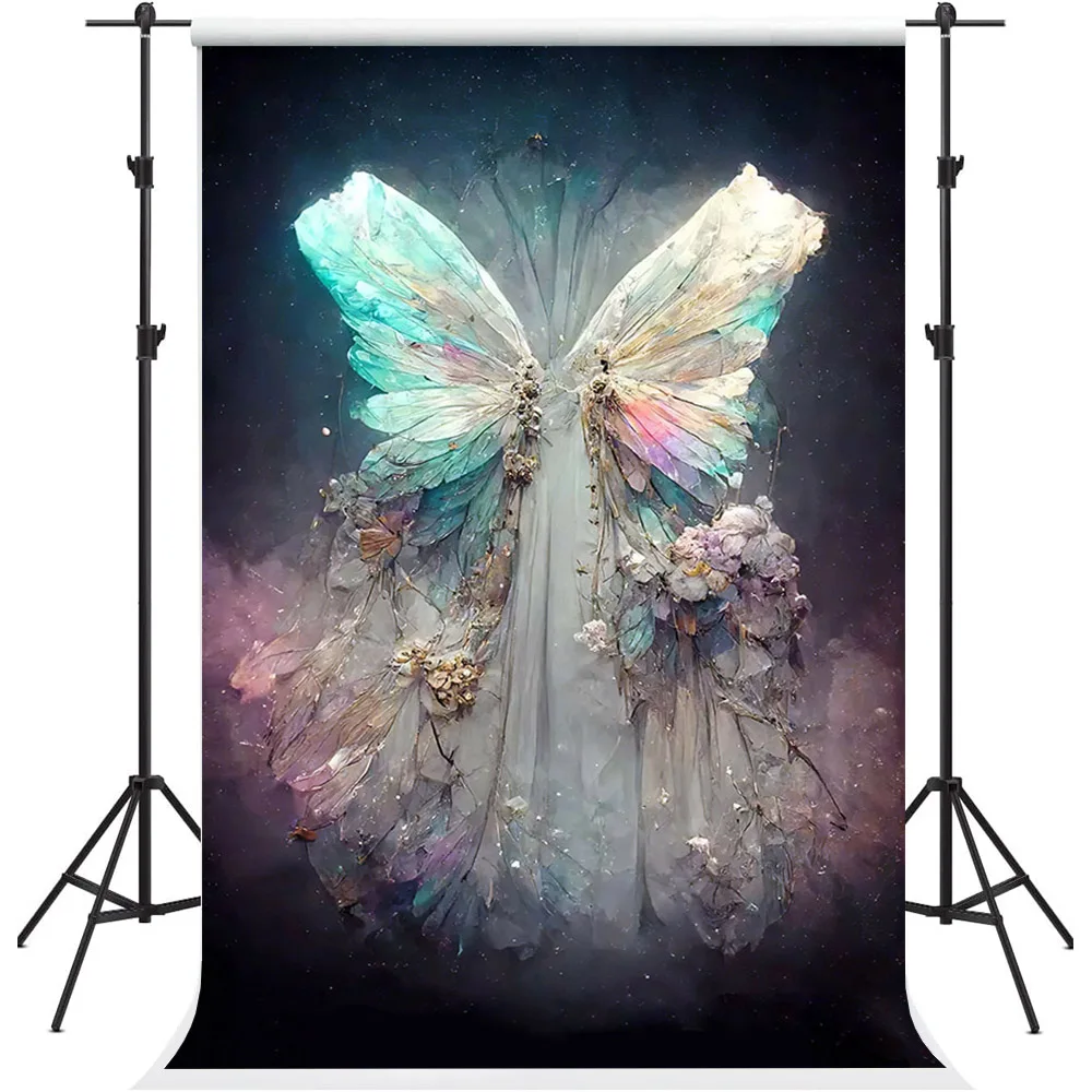 Mehofond Photography Background Glitter Angel Wings Adult Kids Birthday Party Wedding Art Portrait Decor Photo Backdrop Studio
Mehofond Photography Background Glitter Angel Wings Adult Kids Birthday Party Wedding Art Portrait Decor Photo Backdrop Studio