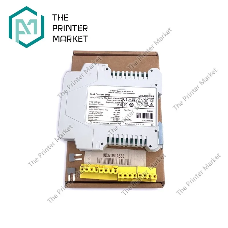 8C37U51A536 MSI-TR2B-01 8C.37U51-A536 Test Control Unit For Roland Safety Relay MSITR2B01 Printing Machine Spare Parts
8C37U51A536 MSI-TR2B-01 8C.37U51-A536 Test Control Unit For Roland Safety Relay MSITR2B01 Printing Machine Spare Parts