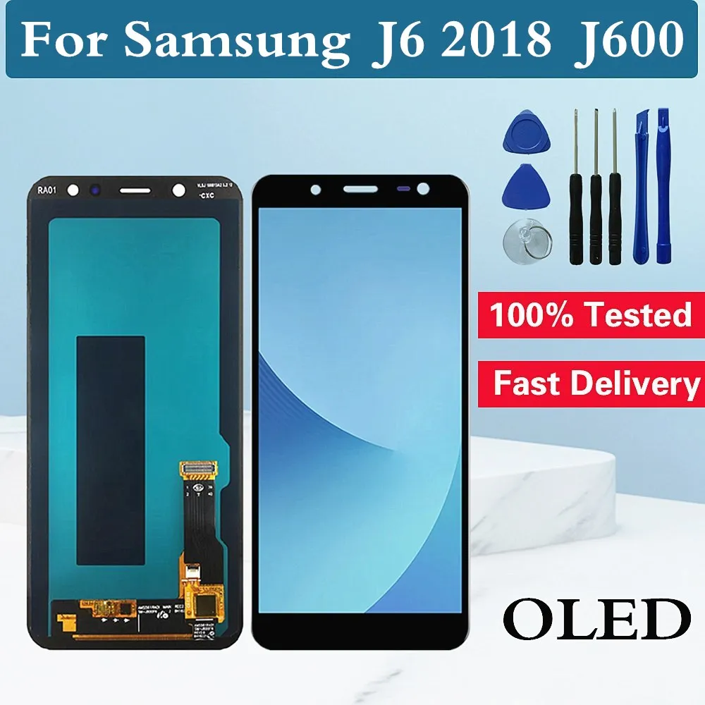 100% протестированный Super AMOLED ЖК-дисплей для Samsung Galaxy J6 2018 J600F J600 дисплей с сенсорным экраном в сборе запасные части
100% протестированный Super AMOLED ЖК-дисплей для Samsung Galaxy J6 2018 J600F J600 дисплей с сенсорным экраном в сборе запасные части