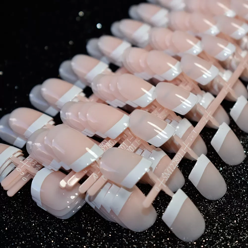 2022NEW lot= 10 kits Clear Nude French Nails Short Size Square White Fake Nails Laidy Finger Decoration Daily Wear 240pcs
2022NEW lot= 10 kits Clear Nude French Nails Short Size Square White Fake Nails Laidy Finger Decoration Daily Wear 240pcs