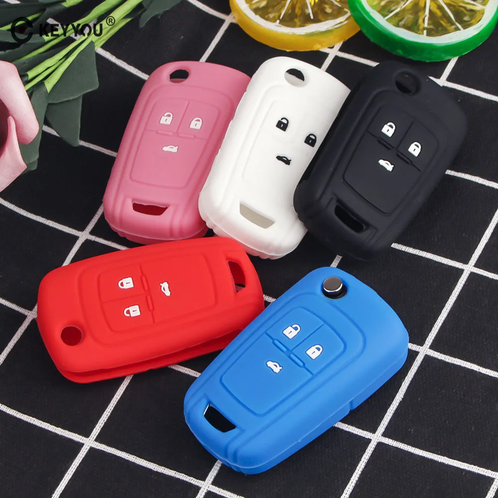 KEYYOU 3 Button Silicone Car Key Cover Case For Chevrolet Cruze Buick Opel Astra Corsa Antara Zafira Meriva Insignia Key Holder
KEYYOU 3 Button Silicone Car Key Cover Case For Chevrolet Cruze Buick Opel Astra Corsa Antara Zafira Meriva Insignia Key Holder
