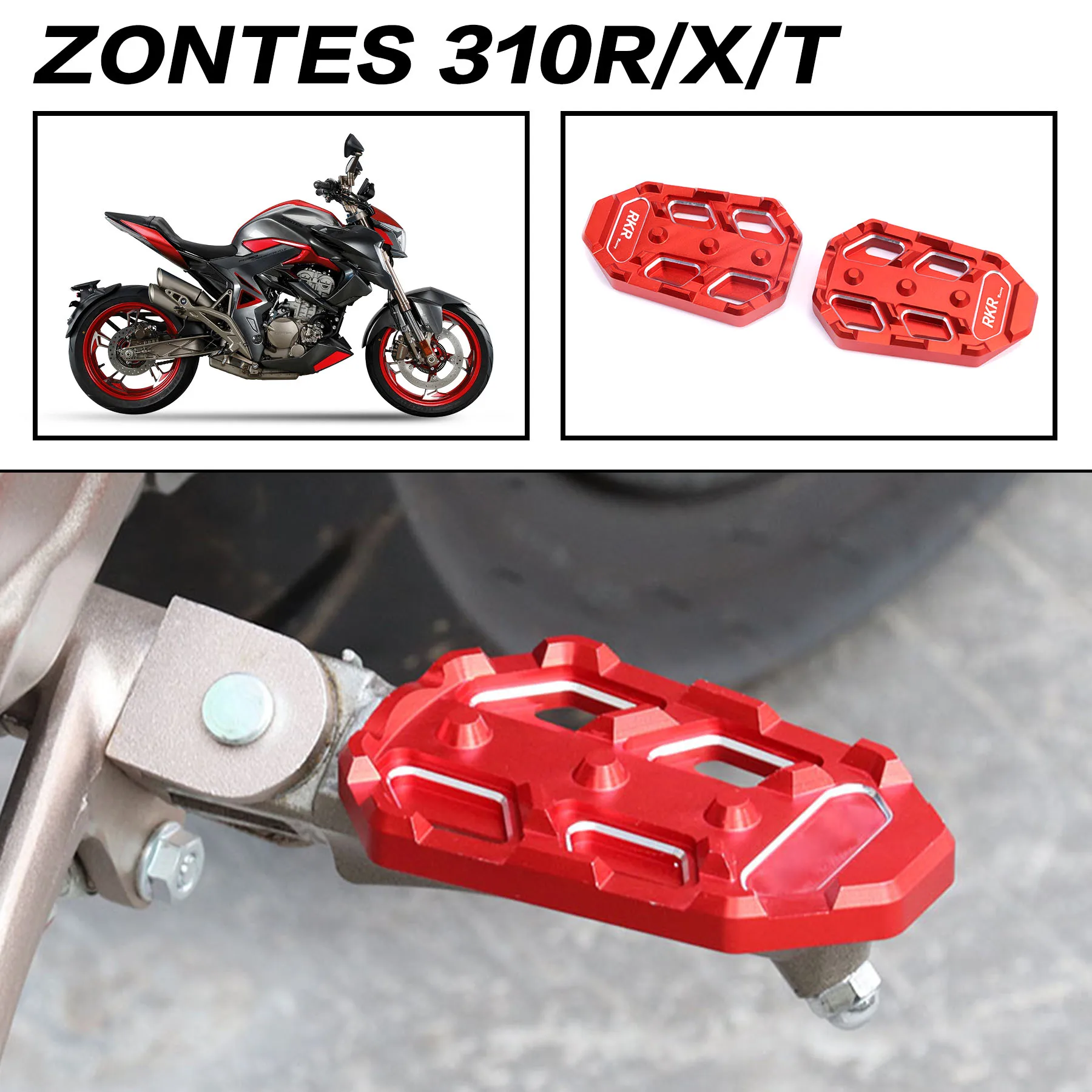 For Zontes Shengshi 310x Modified Pedal Zt250 Plus-Sized Large Pedal 310R Accessories 310T Plus-Sized Large Non-Slip Pedal
For Zontes Shengshi 310x Modified Pedal Zt250 Plus-Sized Large Pedal 310R Accessories 310T Plus-Sized Large Non-Slip Pedal