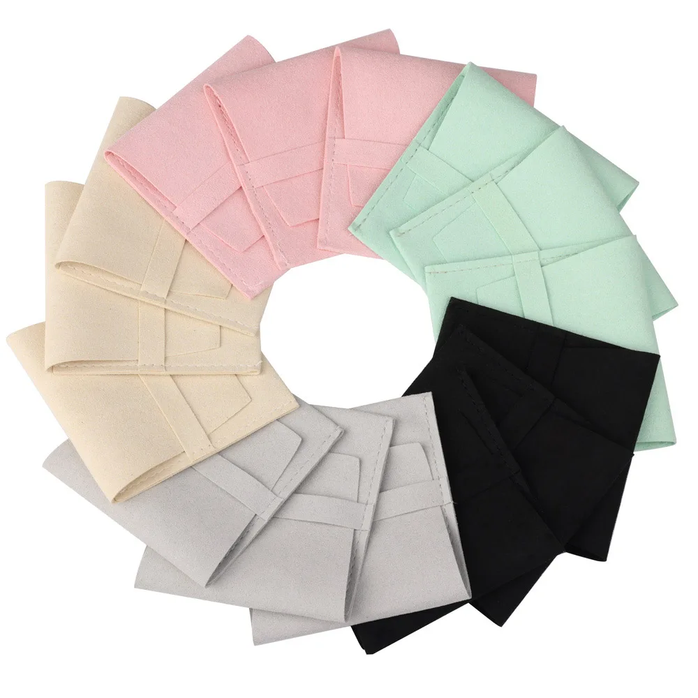 5pcs 8x8cm Microfiber Envelope Velvet Pouches Small Jewelry Storage Gift Packaging Bags for Earrings Ring Bracelet Necklace
5pcs 8x8cm Microfiber Envelope Velvet Pouches Small Jewelry Storage Gift Packaging Bags for Earrings Ring Bracelet Necklace