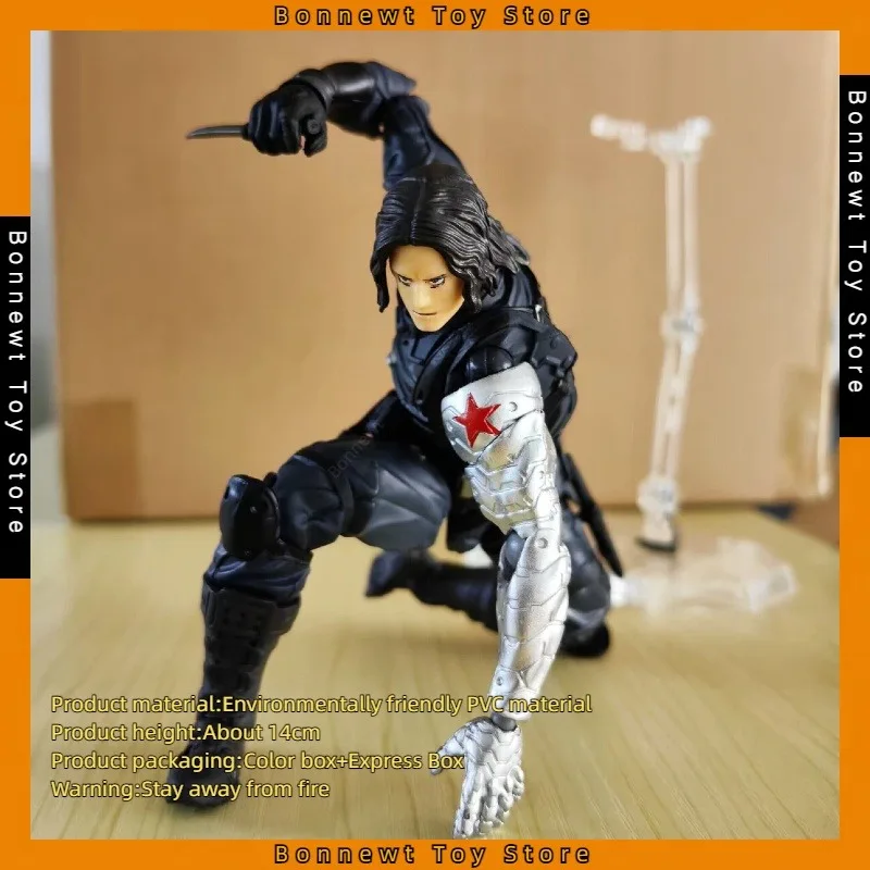 14 см удивительный зимовый солдат Ямагучи экшн-фигурка Bucky Barnes коллекция игрушек