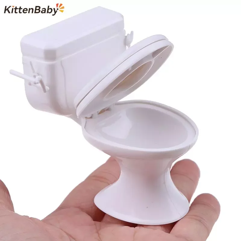 Vintage Dollhouse Furniture Bathroom Modeling White Toilet Doll House Miniature Baby Pretend Toys Dolls Accessories
Vintage Dollhouse Furniture Bathroom Modeling White Toilet Doll House Miniature Baby Pretend Toys Dolls Accessories