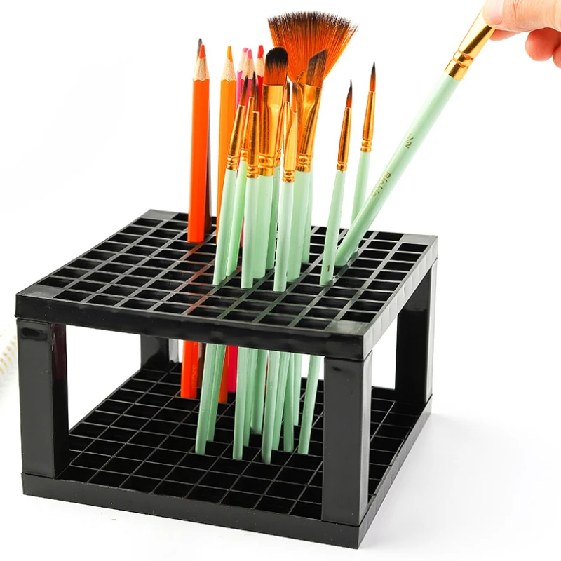 96 Holes Multi-purpose Pen Holders Checkerboard Pen Holder Pencil Holder Painting Brush Holder Cosmetic Pencil Stand
96 Holes Multi-purpose Pen Holders Checkerboard Pen Holder Pencil Holder Painting Brush Holder Cosmetic Pencil Stand