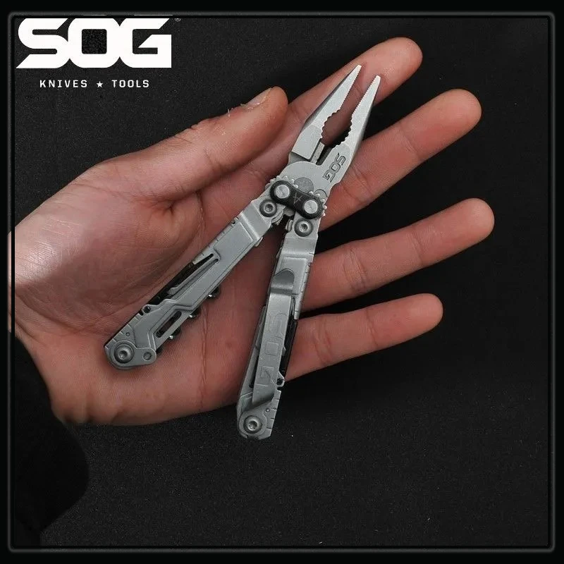 SOG PL1001 EDC Multi-Tool Folding Knife Pliers Combined Portable Camping Tactical Survival Portable Outdoor Camping Equipment
SOG PL1001 EDC Multi-Tool Folding Knife Pliers Combined Portable Camping Tactical Survival Portable Outdoor Camping Equipment