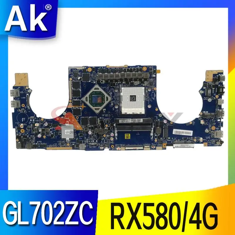Original GL702ZC Mainboard for ASUS ROG Strix GL702Z Ryzen Gaming Laptop Motherboard with RX580/4G 100% tesk work 
Original GL702ZC Mainboard for ASUS ROG Strix GL702Z Ryzen Gaming Laptop Motherboard with RX580/4G 100% tesk work