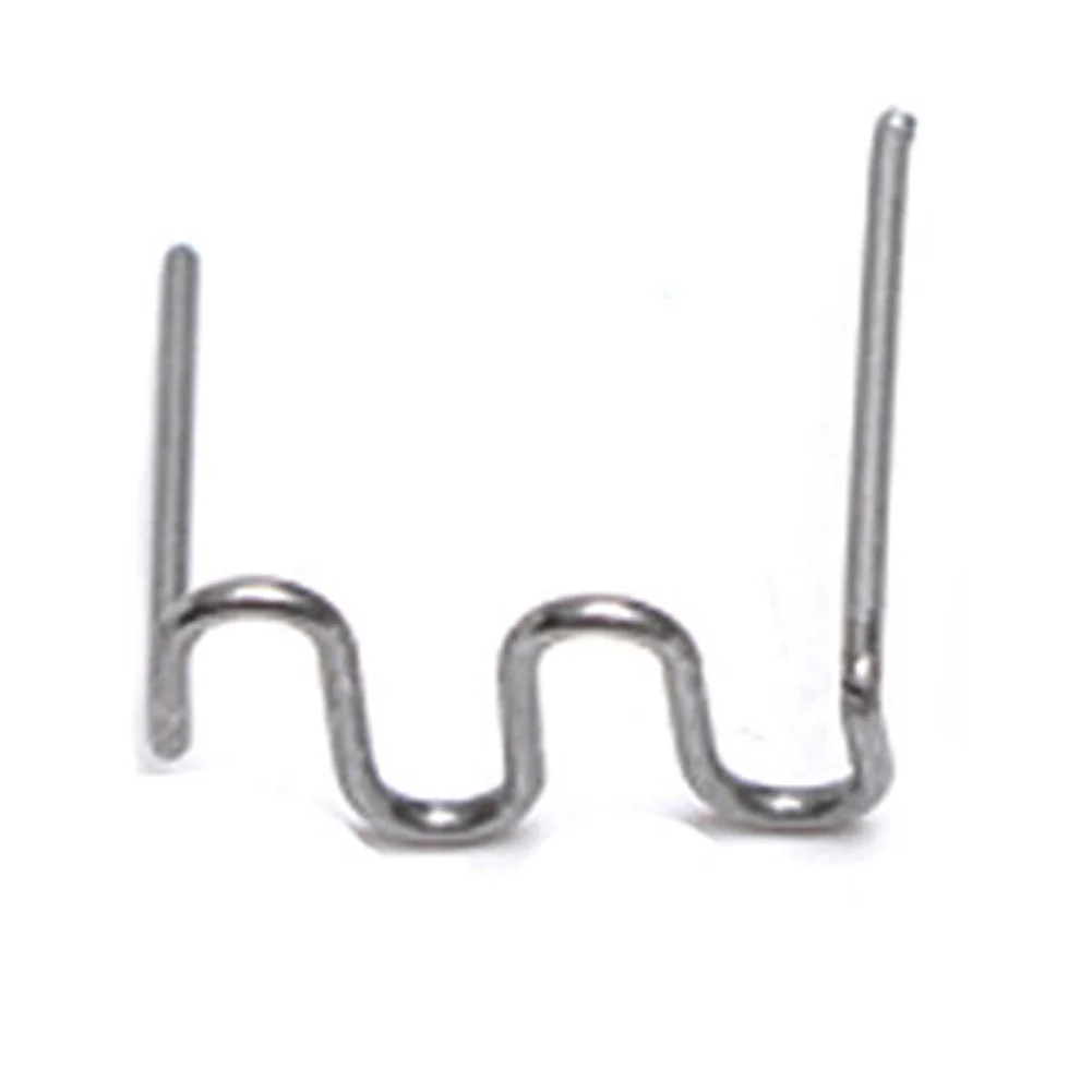 0.8mm 0.6mm Bodywork Welding Hot Stapler S Wave Plastic Repair Bumper Soldering Staple
0.8mm 0.6mm Bodywork Welding Hot Stapler S Wave Plastic Repair Bumper Soldering Staple