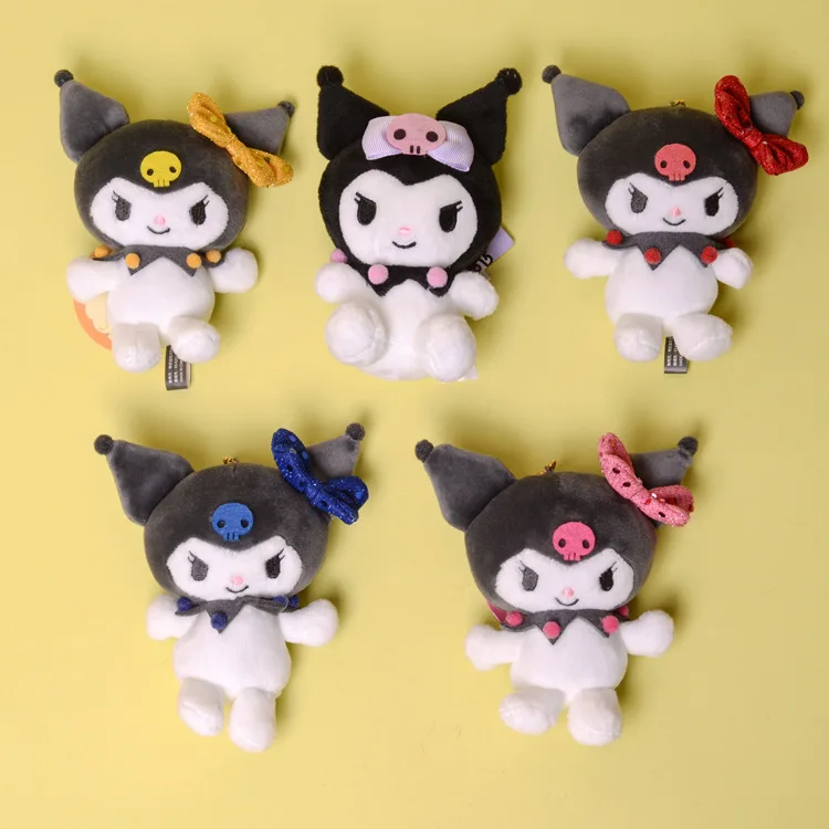 Sanrio's New Cute Cartoon Bow Kuromi Plush Toy Doll Pendant Cartoon Anime Kawaii Bag Ornaments Children's Doll Birthday Gift
Sanrio's New Cute Cartoon Bow Kuromi Plush Toy Doll Pendant Cartoon Anime Kawaii Bag Ornaments Children's Doll Birthday Gift