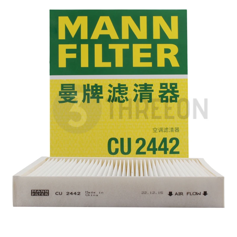 

MANN FILTER CU2442 Cabin Filter For CHEVROLET Cruze Malibu, DAEWOO (GM)Spark Volt, CADILLAC SRX, OPEL Insignia Zafira Astra