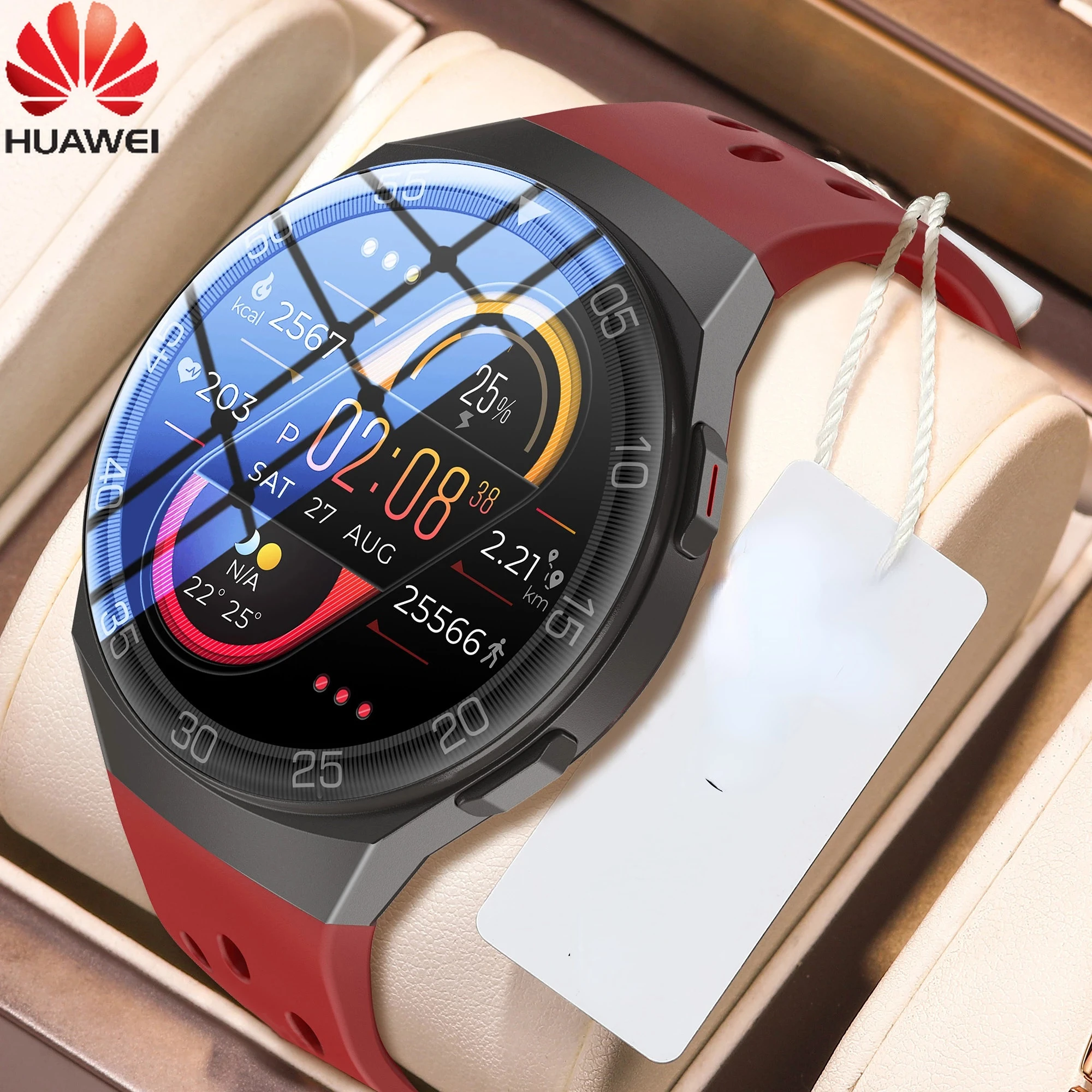 Huawei 1.28-inch Full Color Touch Screen Sport Smartwatch Men Women Fitness Tracker Waterproof Smart Watch For Xiaomi Apple
Huawei 1.28-inch Full Color Touch Screen Sport Smartwatch Men Women Fitness Tracker Waterproof Smart Watch For Xiaomi Apple