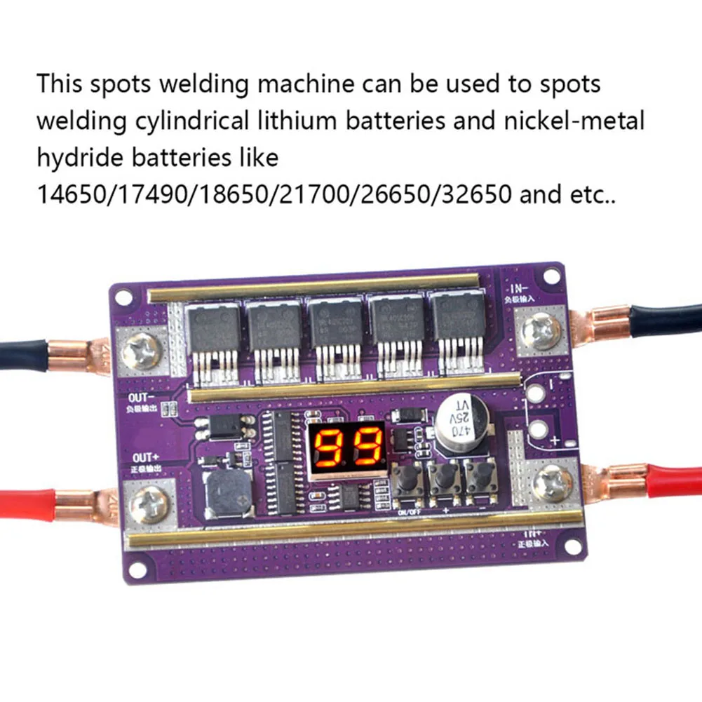 Spot Welder DIY Kit 99 Gears Of Power Adjustable Spots Welding Control Board Stepper Motor Driver Printed Circuit Boards Power
Spot Welder DIY Kit 99 Gears Of Power Adjustable Spots Welding Control Board Stepper Motor Driver Printed Circuit Boards Power