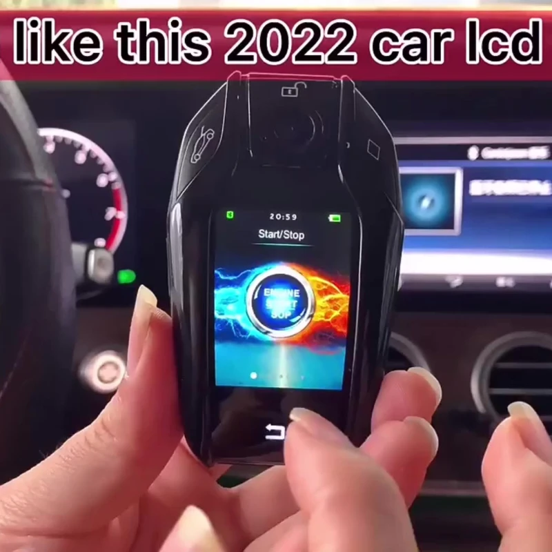 Cardot Smart Car Key LCD Liquid Crystal Display Is Suitable for All Button Start Models Color Silver/black/red/blue
Cardot Smart Car Key LCD Liquid Crystal Display Is Suitable for All Button Start Models Color Silver/black/red/blue