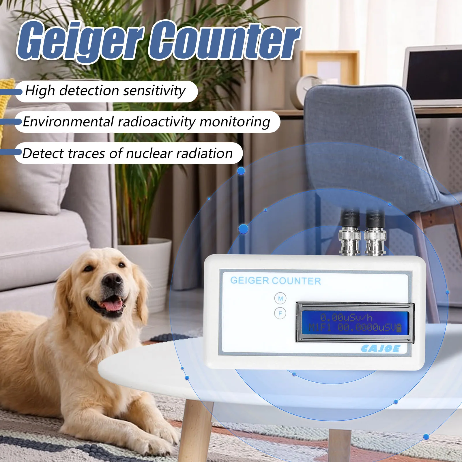 GMJ3 Portable Geiger Counter Multifunctional Nuclear Radiation and Electromagnetic Radiation Detectorγ β X Rays Detector
GMJ3 Portable Geiger Counter Multifunctional Nuclear Radiation and Electromagnetic Radiation Detectorγ β X Rays Detector