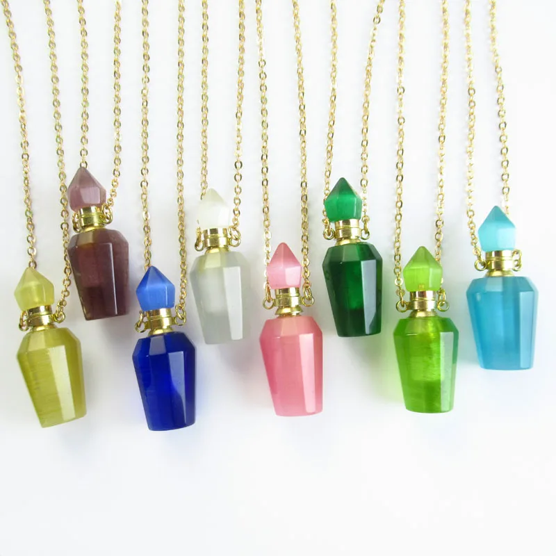 Новое ожерелье с граненым драгоценным камнем кошачий глаз
Новое ожерелье с граненым драгоценным камнем кошачий глаз