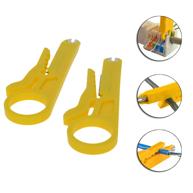 Utoolmart 2/4pcs 90mm Yellow Wire Strippers Multi-Specification Lightweight Simple Hand Tool Cut Line Pocket Tool
Utoolmart 2/4pcs 90mm Yellow Wire Strippers Multi-Specification Lightweight Simple Hand Tool Cut Line Pocket Tool