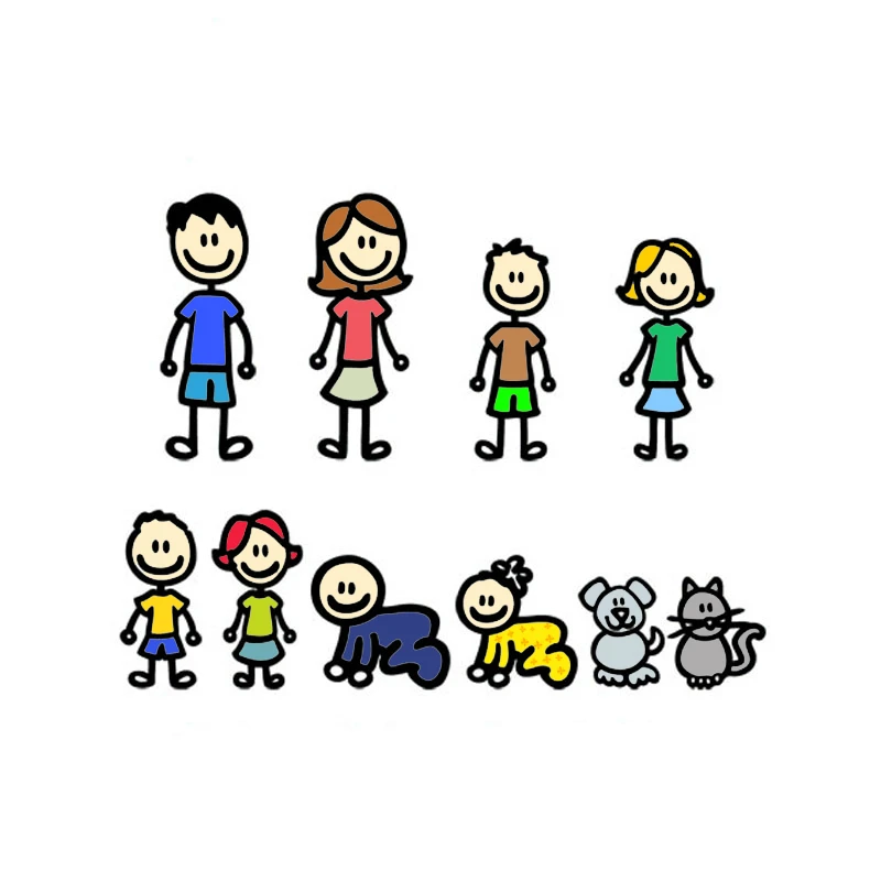 JP fashion lovely happy family car decal for supplies Custom Auto Parts waterproof cover scratch PVC sticker 20cmx15cm
JP fashion lovely happy family car decal for supplies Custom Auto Parts waterproof cover scratch PVC sticker 20cmx15cm