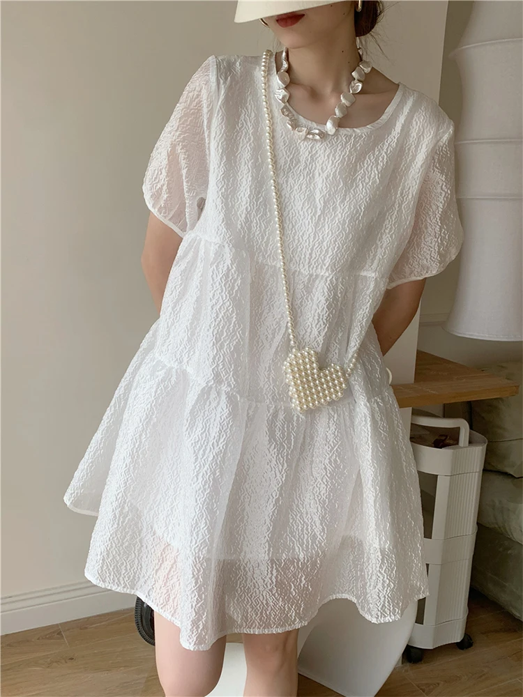 XITAO Solid Pleated Dress Women Korea 2022 Summer New Arrival Personality Fashion Loose Notched Short Sleeve Dress WLD8273
XITAO Solid Pleated Dress Women Korea 2022 Summer New Arrival Personality Fashion Loose Notched Short Sleeve Dress WLD8273
