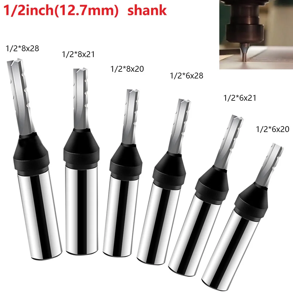 Three-edged Router Bit Carbide Trimming Slot Milling Cutter 1/2 Shank For Cutting Slotting Opening Cleaning Bottom Carving
Three-edged Router Bit Carbide Trimming Slot Milling Cutter 1/2 Shank For Cutting Slotting Opening Cleaning Bottom Carving