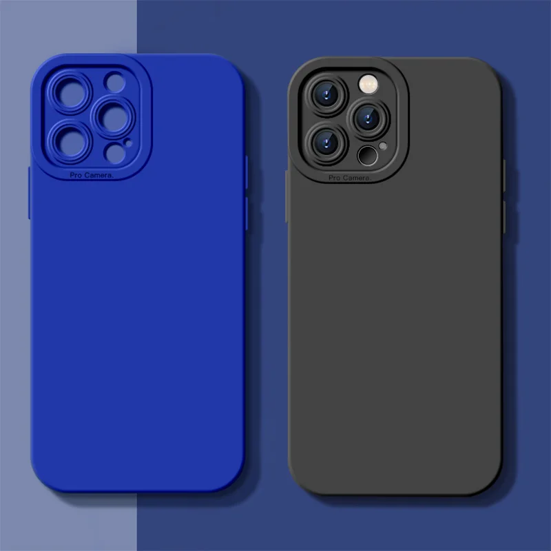 Luxury Liquid Silicone Phone Case For iPhone 13 12 11 Pro Max Mini X XR XS 7 8 Plus SE Shockproof Lens Full Protector Cover Capa
Luxury Liquid Silicone Phone Case For iPhone 13 12 11 Pro Max Mini X XR XS 7 8 Plus SE Shockproof Lens Full Protector Cover Capa