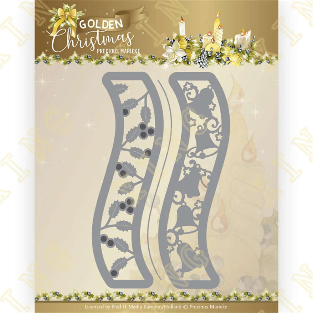 Christmas Bell Border Metal Cutting Dies for Diy Scrapbooking Photo Cutting Die Paper Cards Embossing Decorative Craft 2022 New
Christmas Bell Border Metal Cutting Dies for Diy Scrapbooking Photo Cutting Die Paper Cards Embossing Decorative Craft 2022 New