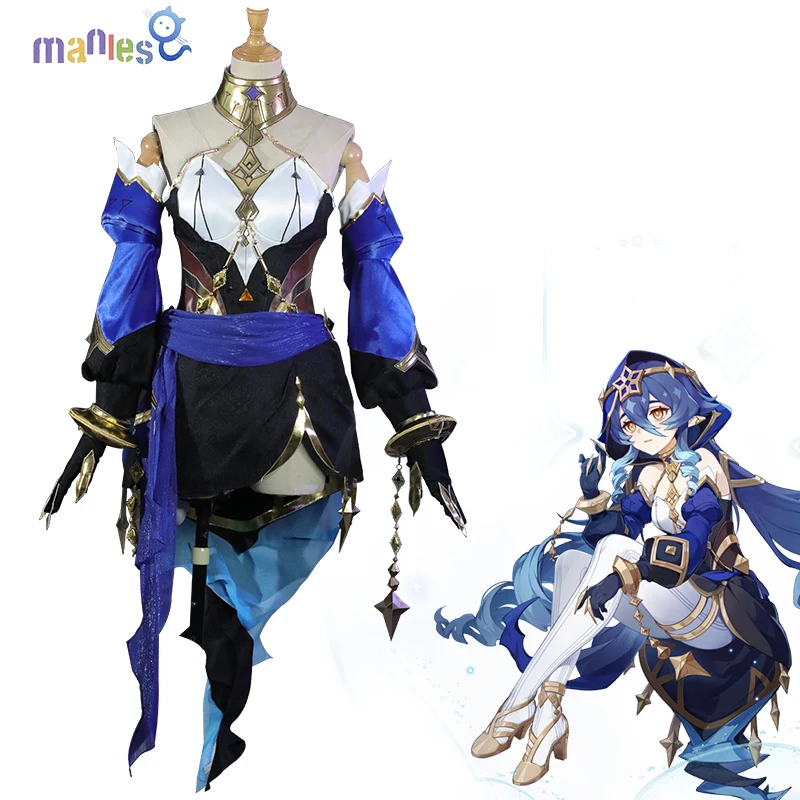Manles Layla Cosplay Genshin Impact Costume Genshin Layla Dress Halloween Woman Game Clothing
Manles Layla Cosplay Genshin Impact Costume Genshin Layla Dress Halloween Woman Game Clothing