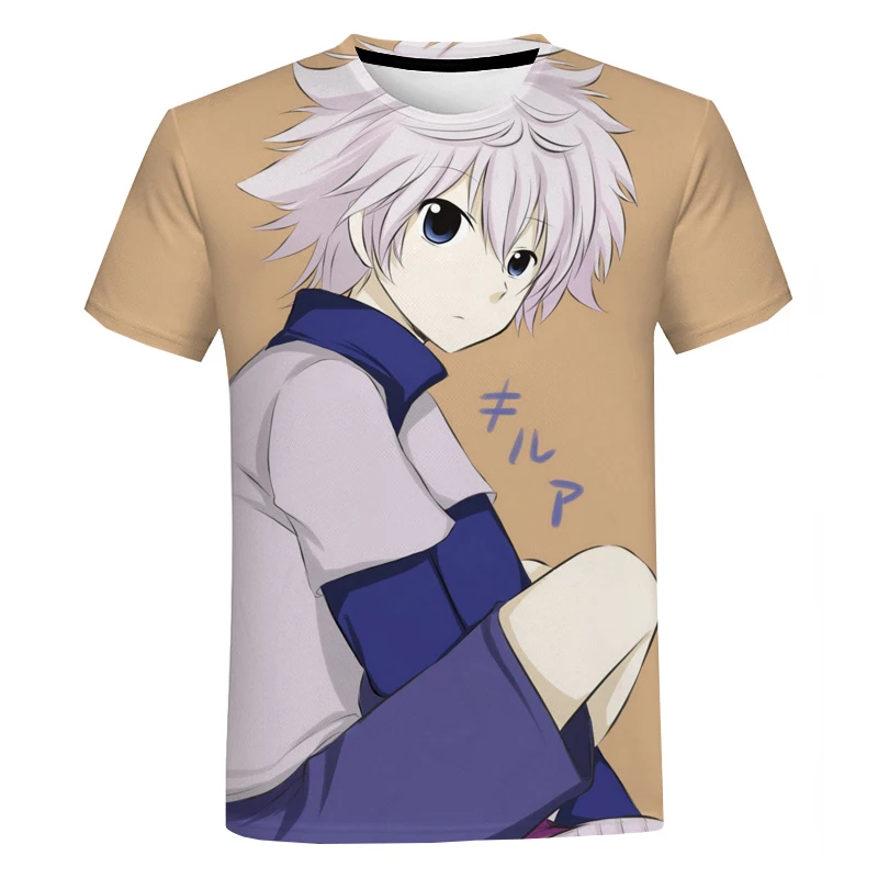 Anime Hunter X Hunter 3D Print T Shirt Me/ Women O-Neck Short Sleeve Sport Tops Streetwear Hip Hop Tshirt Unisex Fashion
Anime Hunter X Hunter 3D Print T Shirt Me/ Women O-Neck Short Sleeve Sport Tops Streetwear Hip Hop Tshirt Unisex Fashion