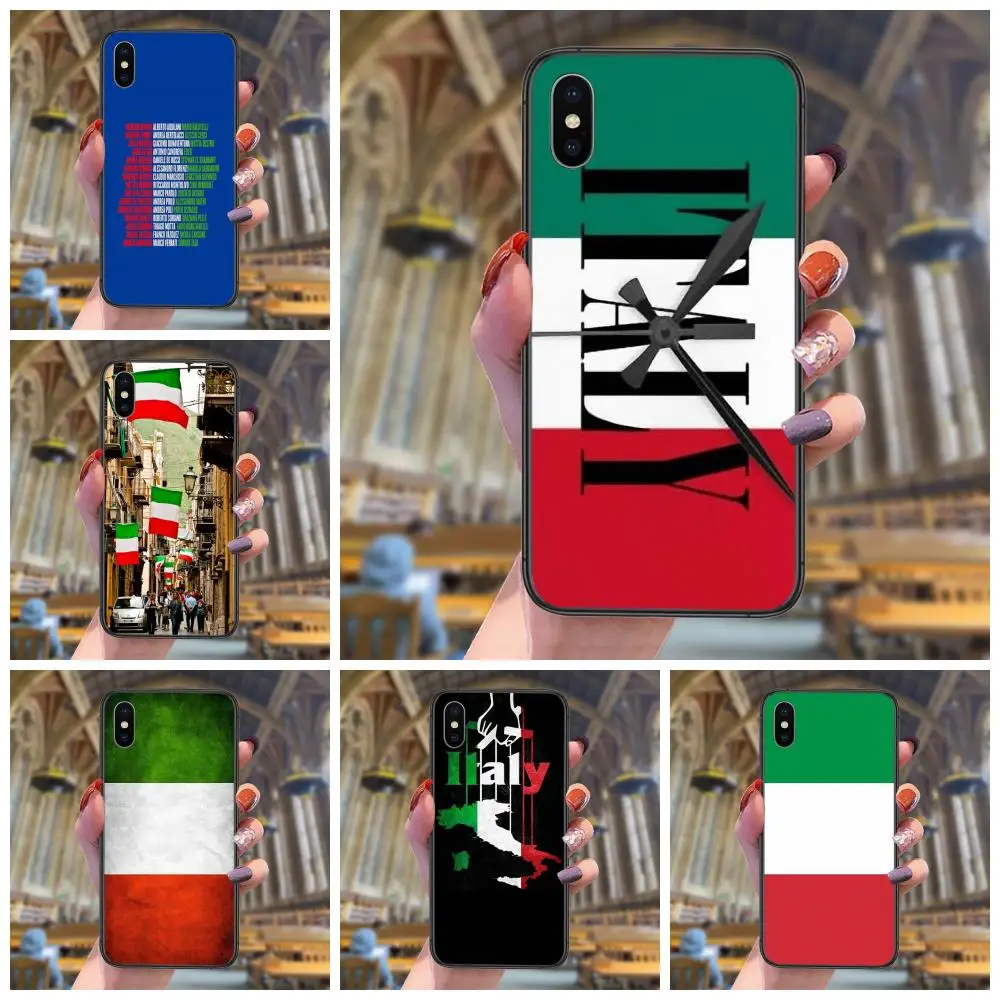 

Accessories Pouches Cover Bags For Samsung Galaxy A51 A52s A53 A60 A6S A70 A70S A71 A72 A80 A81 A8S A9 A90 A91 5G Italy Flag