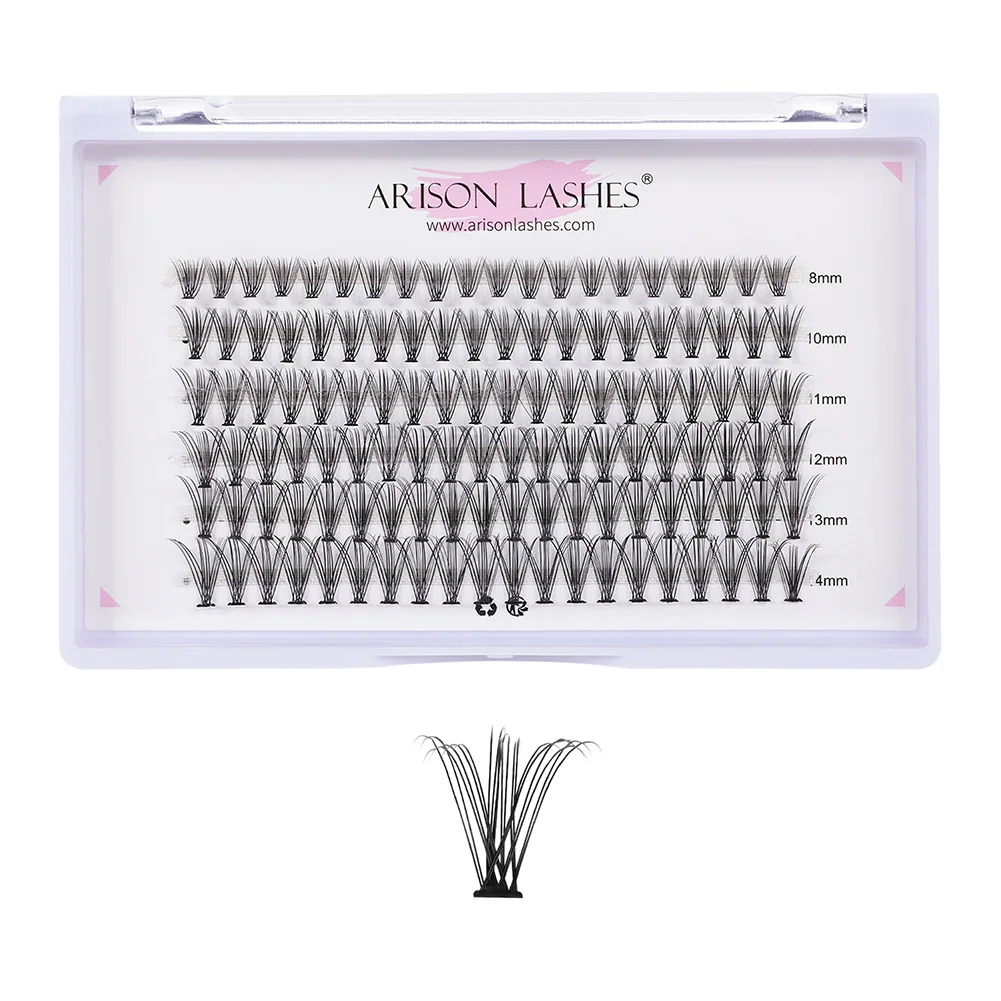 ARISON 3Rows/6Rows Individual Eyelashes Heat Bonded Cluster Lashes 20D/30D Premade Volume Fan Eyelash Extension Cilia Eye Lashes
ARISON 3Rows/6Rows Individual Eyelashes Heat Bonded Cluster Lashes 20D/30D Premade Volume Fan Eyelash Extension Cilia Eye Lashes