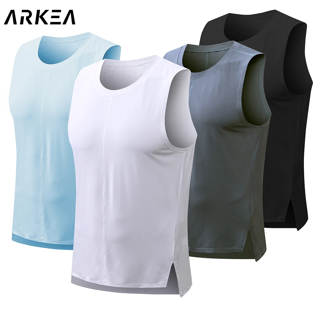 Quick dry Men Running Shirts Fitness Compression Gym Polyester Sports Sleeveless T-shirt Workout Training vest Fit Clothing
Quick dry Men Running Shirts Fitness Compression Gym Polyester Sports Sleeveless T-shirt Workout Training vest Fit Clothing