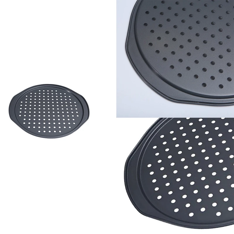 Антипригарные контейнеры для пиццы из углеродистой стали, противень для выпечки с отверстиями, круглая глубокая тарелка, форма для выпечки ... 
Антипригарные контейнеры для пиццы из углеродистой стали, противень для выпечки с отверстиями, круглая глубокая тарелка, форма для выпечки ...